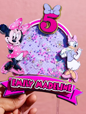 cake topper Minnie Mouse y Daisy